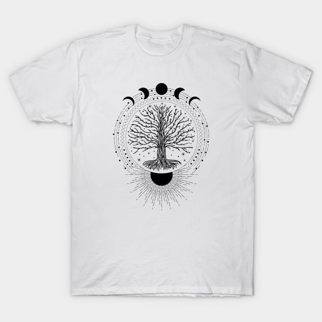 Tree Of Life | Pagan Symbol T-Shirt by CelestialStudio